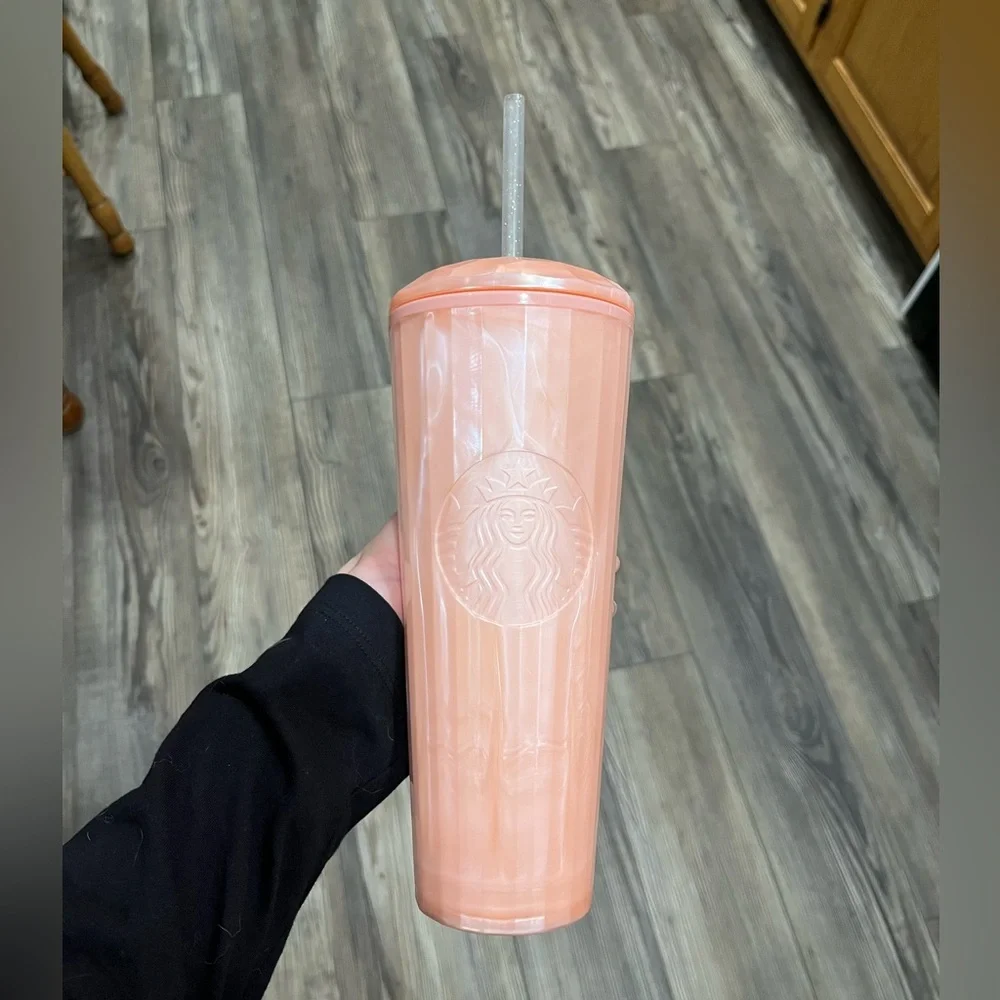 Starbucks Summer Blush Pink Kaleidoscope Venti Tumbler - Picture 1 of 4